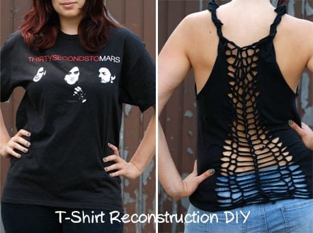 T-shirt Reconstuction DIY